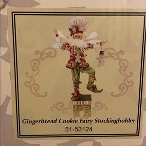 Gingerbread Cookie Fairy Stockingholder